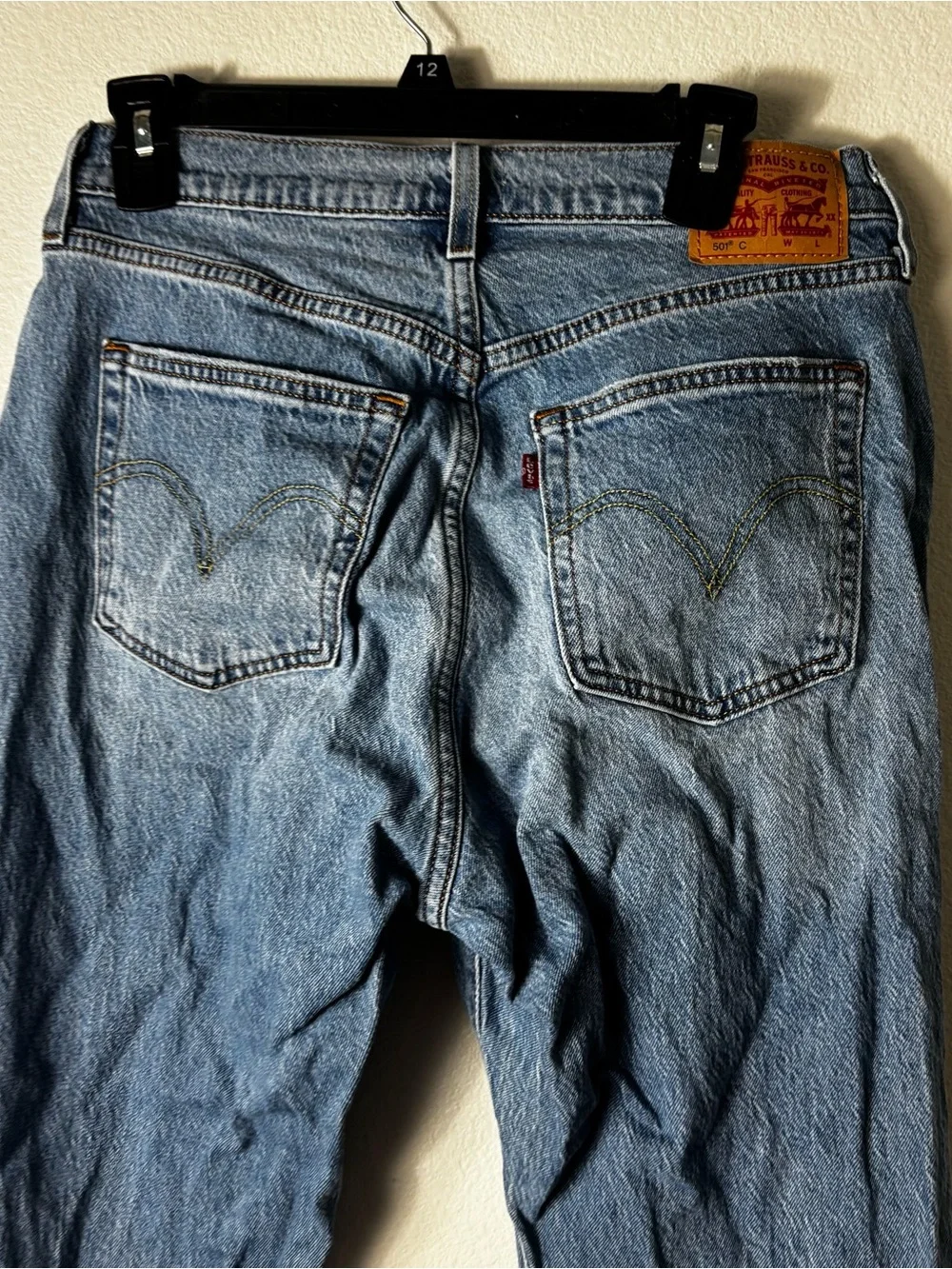 Levi’s 501 Curve Straight Leg Jeans Women’s W30 L30 Medium Wash